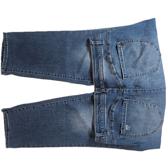 Democracy Jeans Womens 20W Blue Ab Technology Stretch Denim Plus Size Curvy - Picture 6 of 6